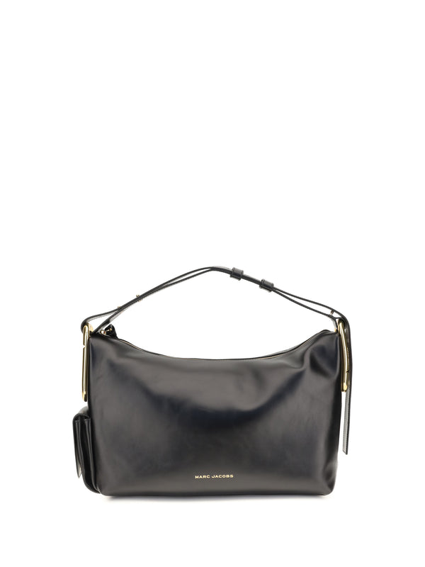 Marc Jacobs 100% Calf Leather Bos Taurus shoulder bag in black