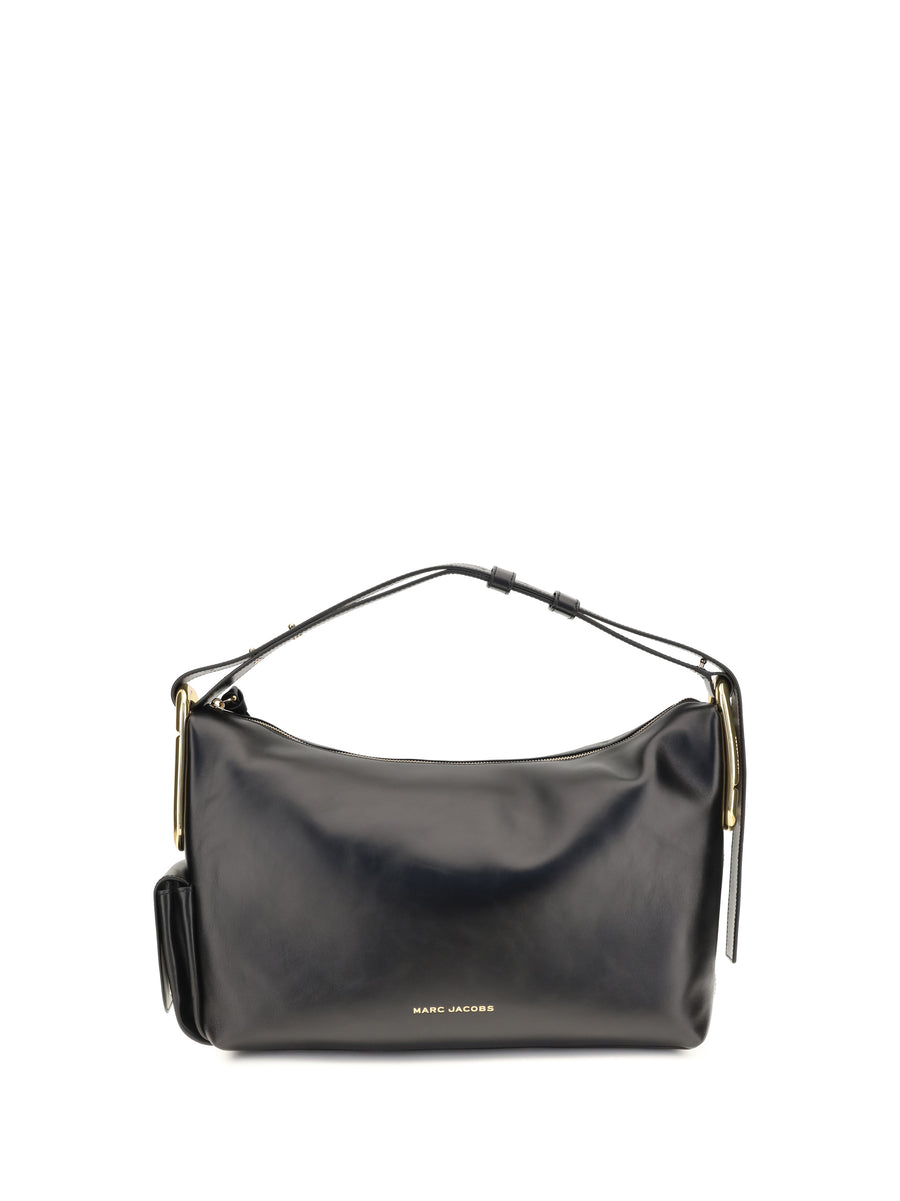 Marc Jacobs 100% Calf Leather Bos Taurus shoulder bag in black