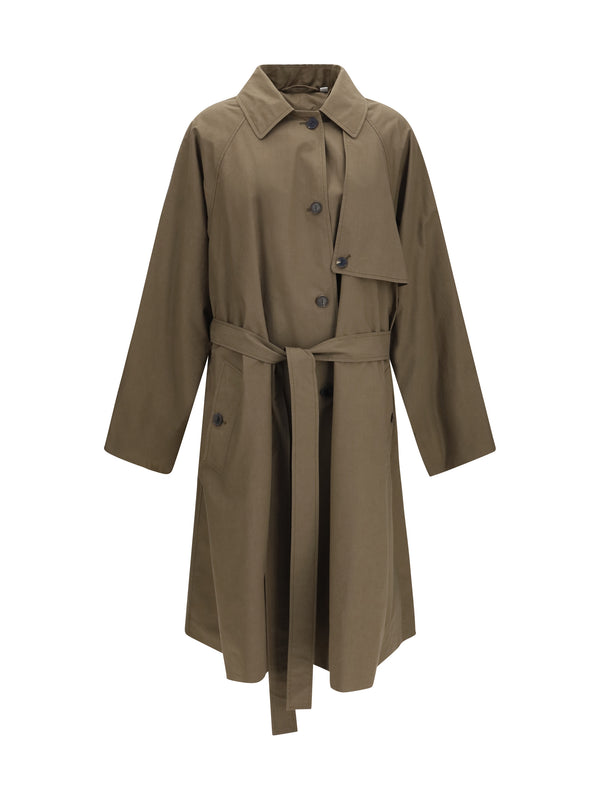 Calvin Klein 100% Cotton trench coat in beige