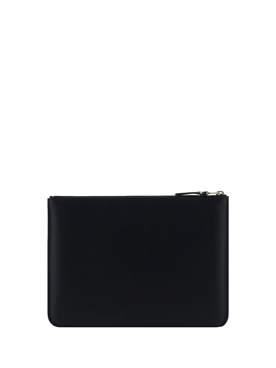 Leather Silver Eyelet Coin Purse Black Calf Umbrellas