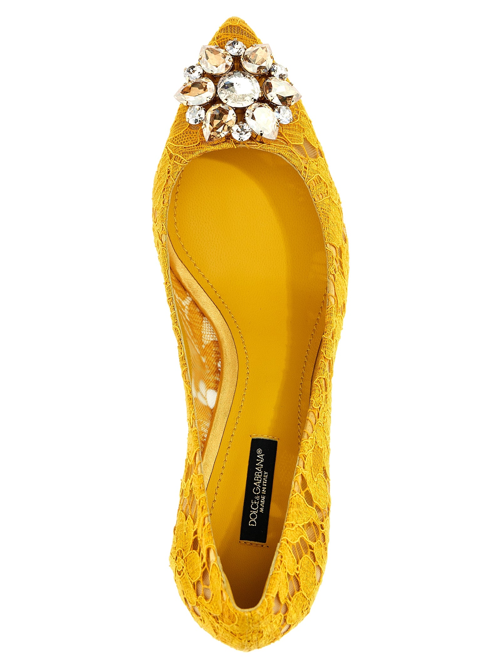Bellucci pumps Yellow Viscose Cotton Polyamide Silk