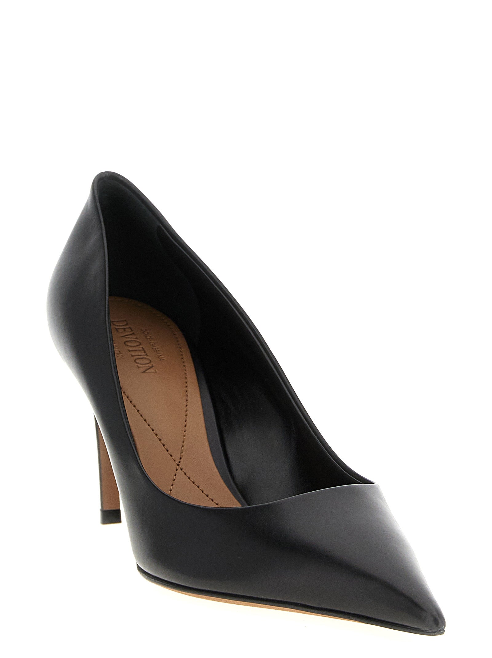 Devotion pumps Black Calfskin Leather (bos Taurus)