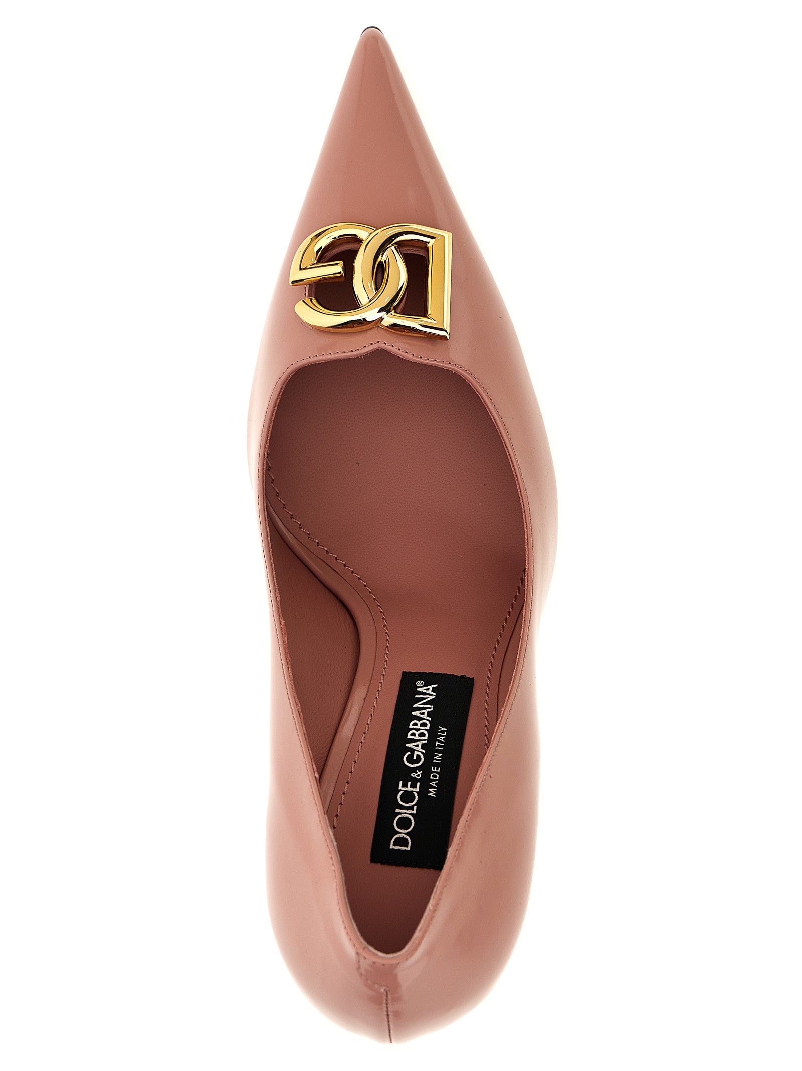 Lollo Pumps Pink Calfskin Leather (bos Taurus)