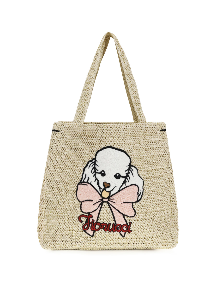 Fiorucci 50% Paper tote bag in beige