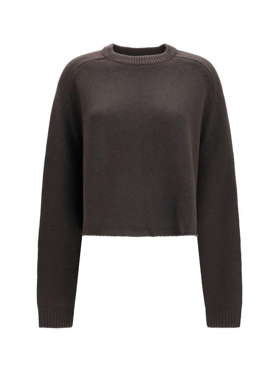 Lisa Yang 100% Cashmere/Capra Hircus sweater in gray