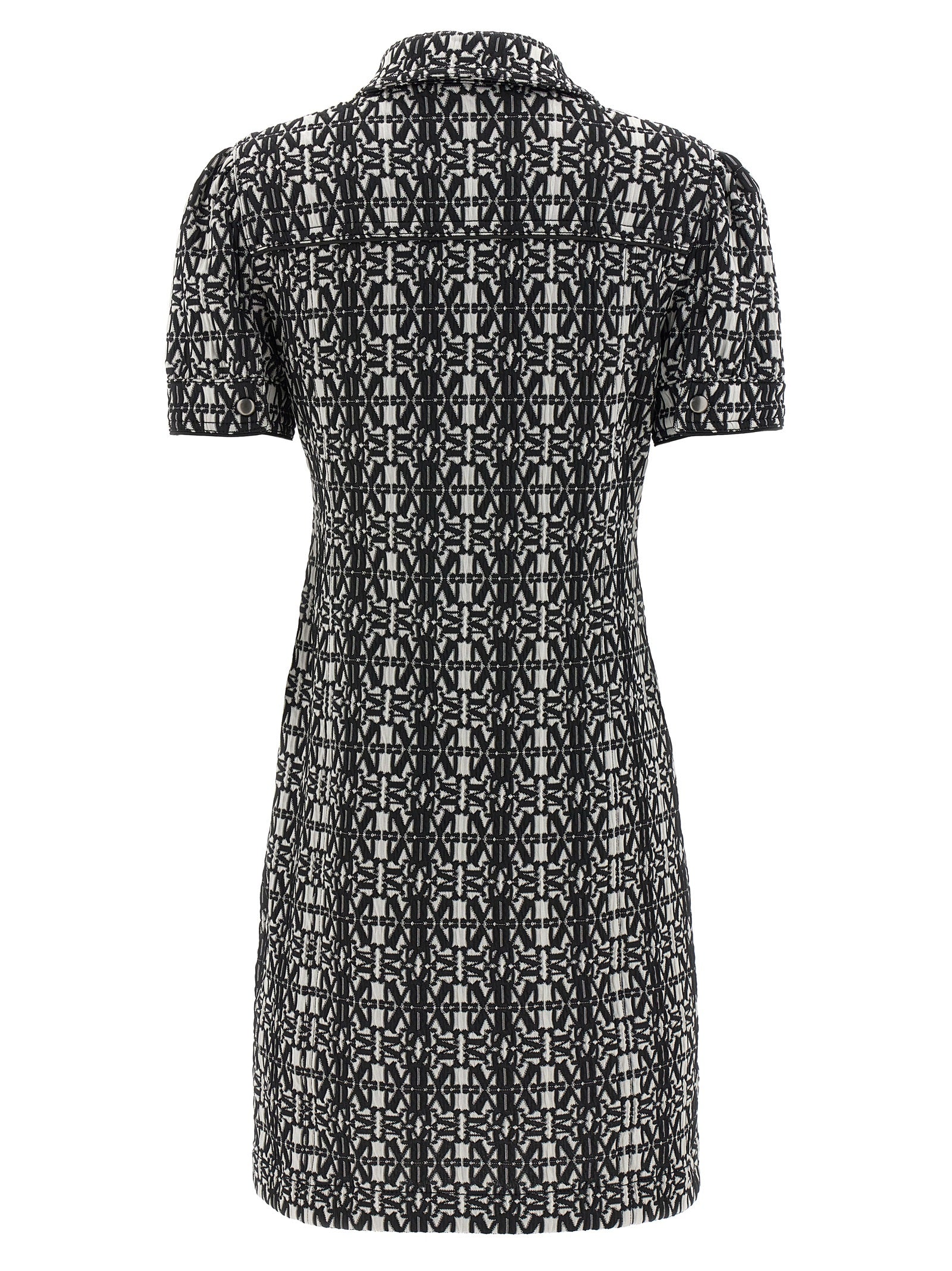 Cesy dress White/black Polyester Polyamide Elastane