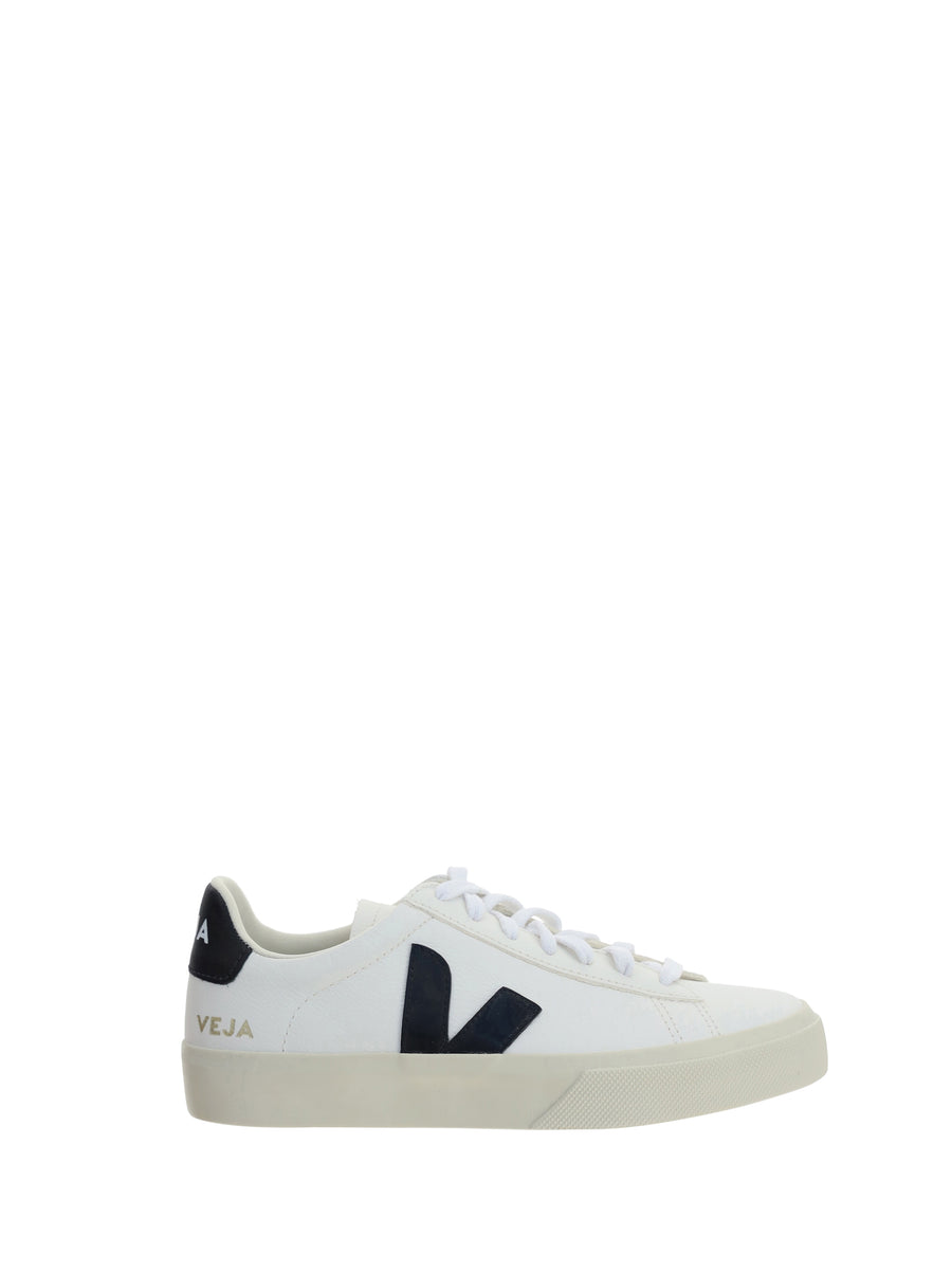 Veja Upper: 100% calf leather; Sole: 100% rubber sneaker in white