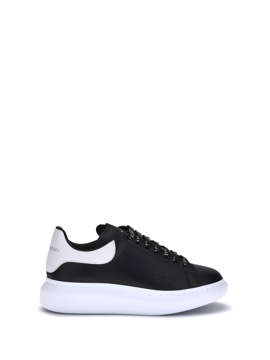 Alexander McQueen Upper: 100% calf leather; Sole: 100% rubber sneaker in black