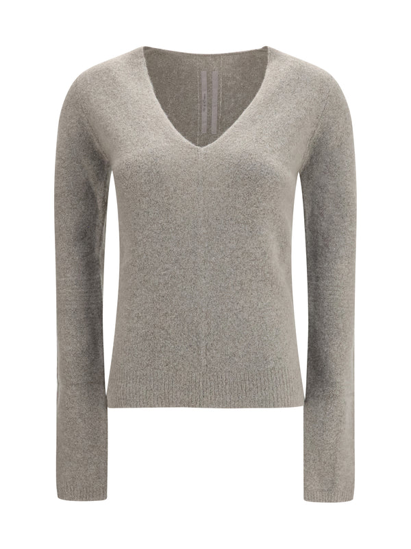 Rick Owens 80% Cashmere sweater in gray