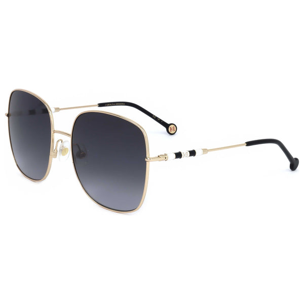 Preloved - Carolina Herrera Womens 59 Mm Gold Sunglasses Ch0035s-0j5g-9o One Color