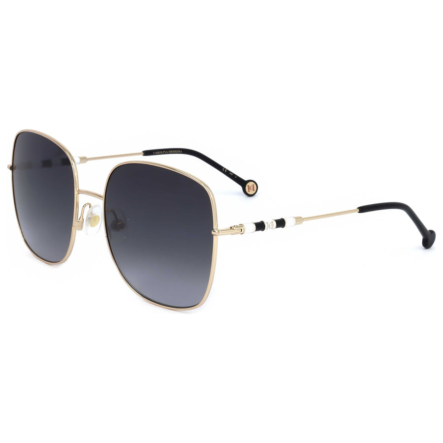 Preloved - Carolina Herrera Womens 59 Mm Gold Sunglasses Ch0035s-0j5g-9o One Color
