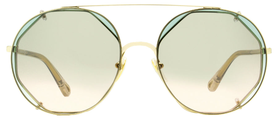 Chloé CH0041S Metal/Plastic (Acetate) sunglasses in gold
