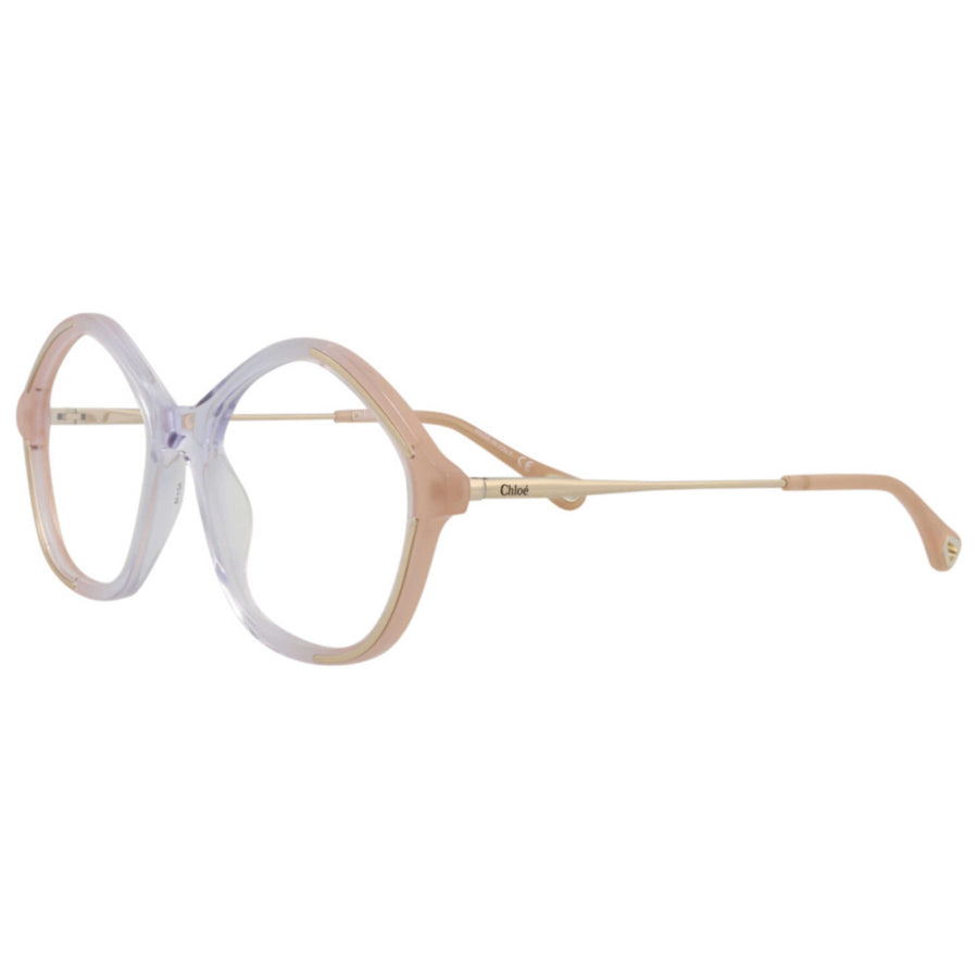 Preloved - Chloe Womens 52 Mm Nude Gold Eyeglasses Ch0062o-30011511-002 One Color