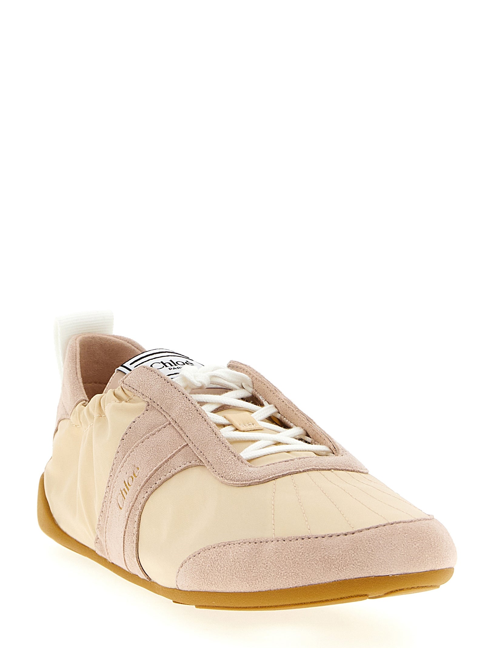 Chloé Kick sneakers Beige Nylon