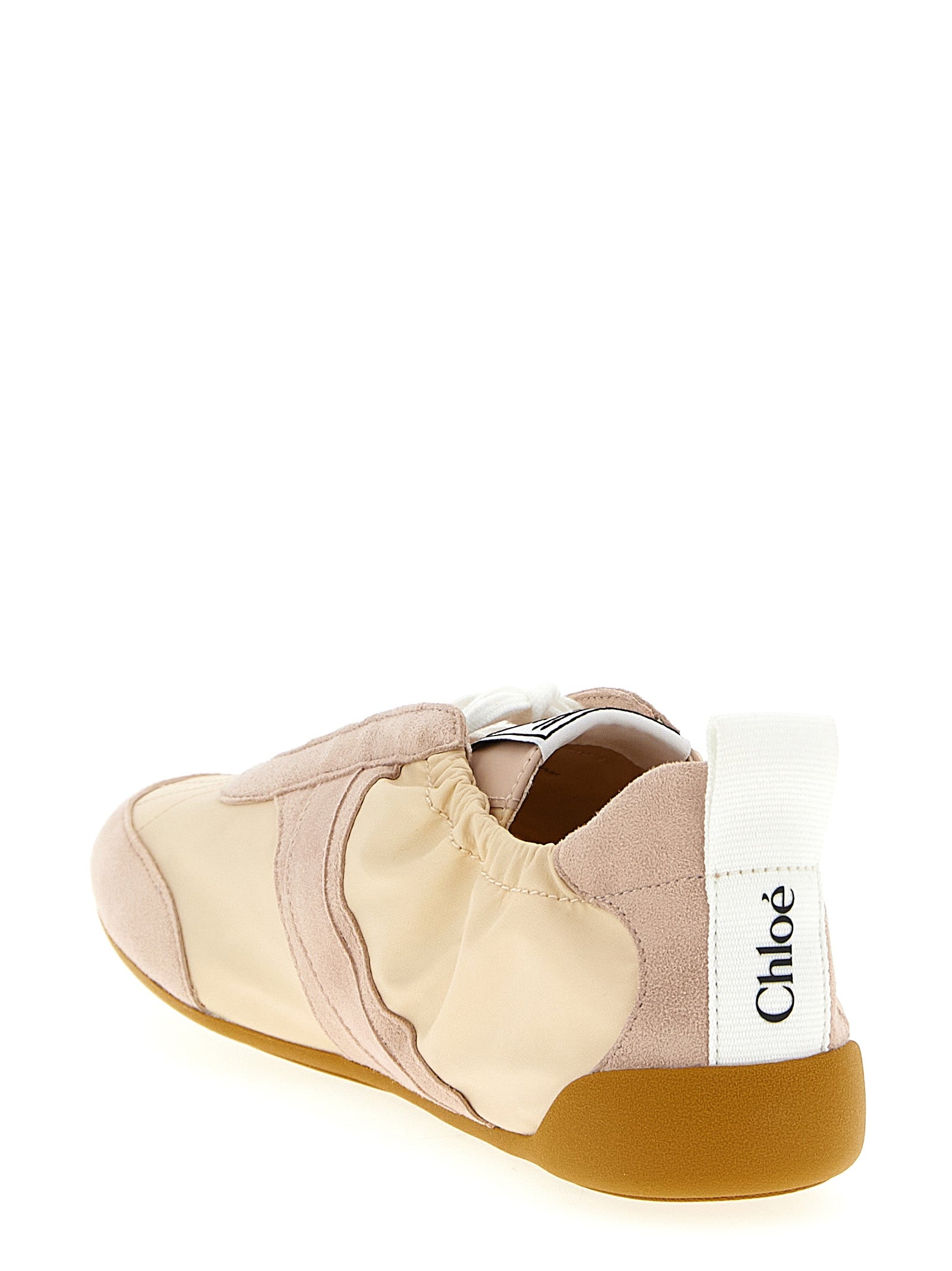 Chloé Kick sneakers Beige Nylon