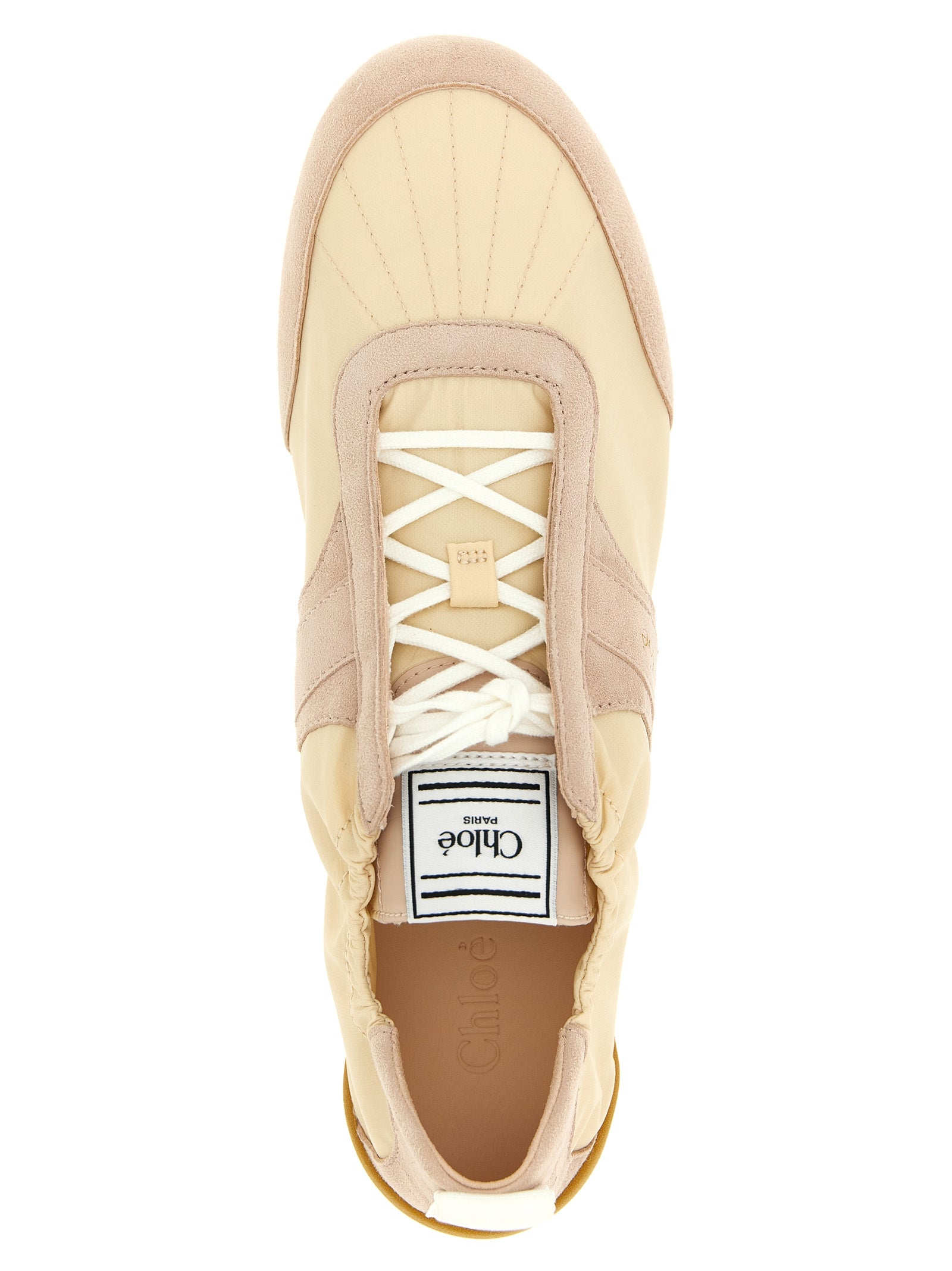 Chloé Kick sneakers Beige Nylon