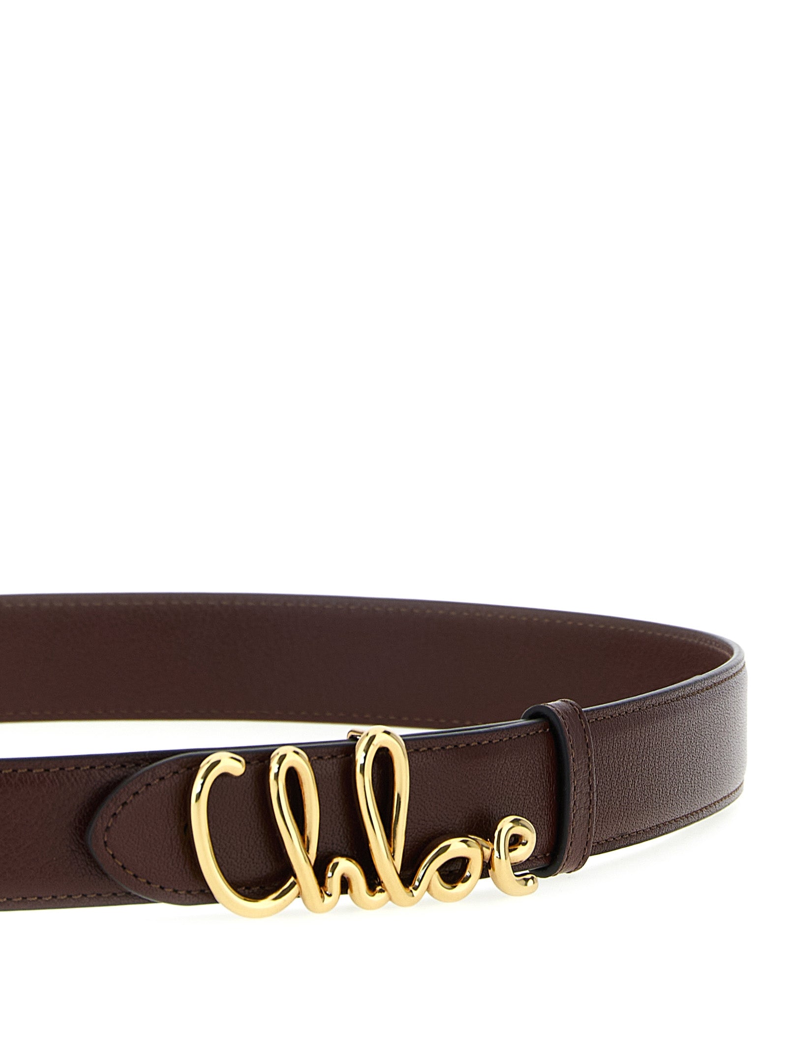 Chloé Iconic belt Brown Buffalo Leather