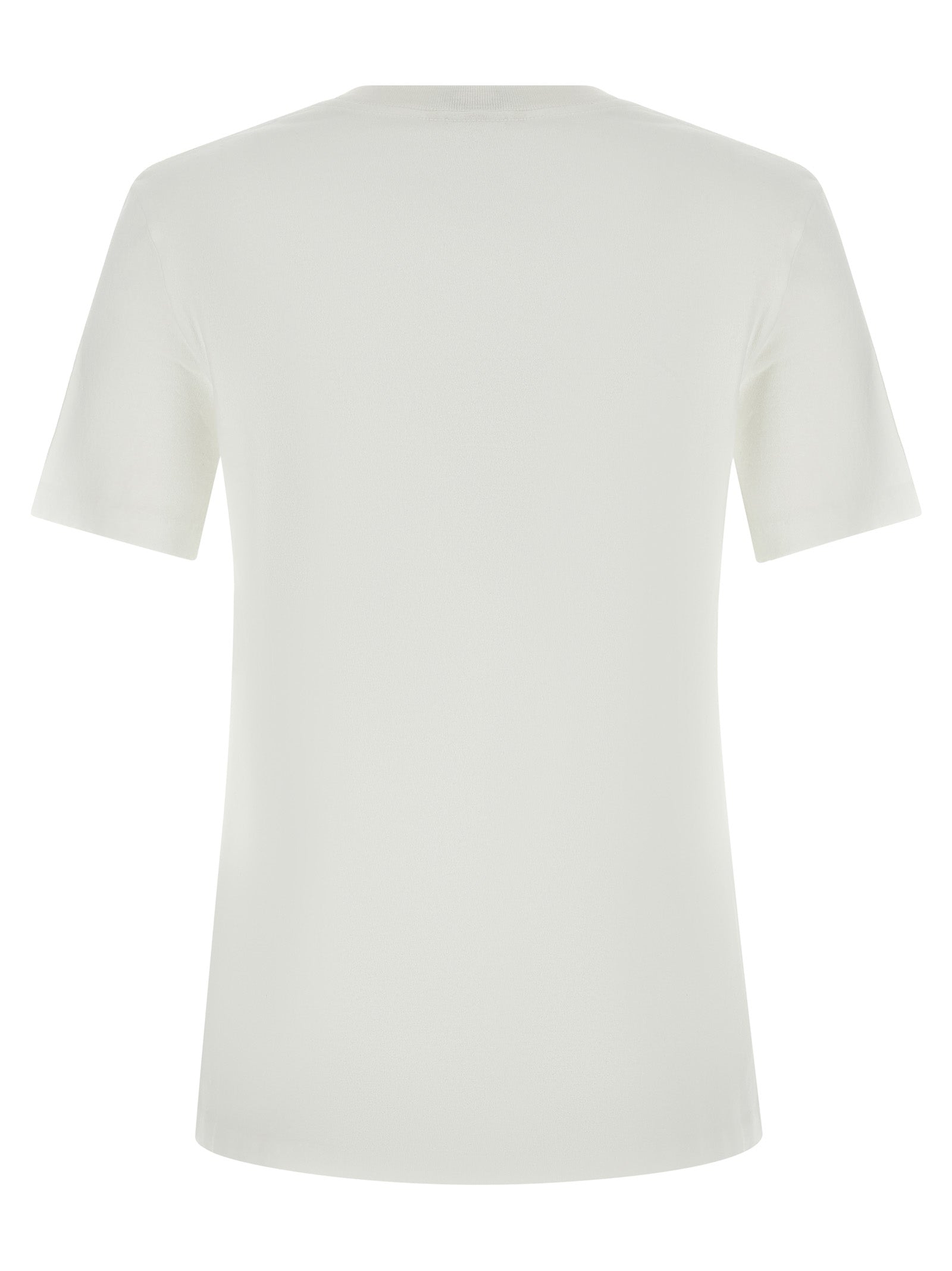 Printed T-shirt White Cotton