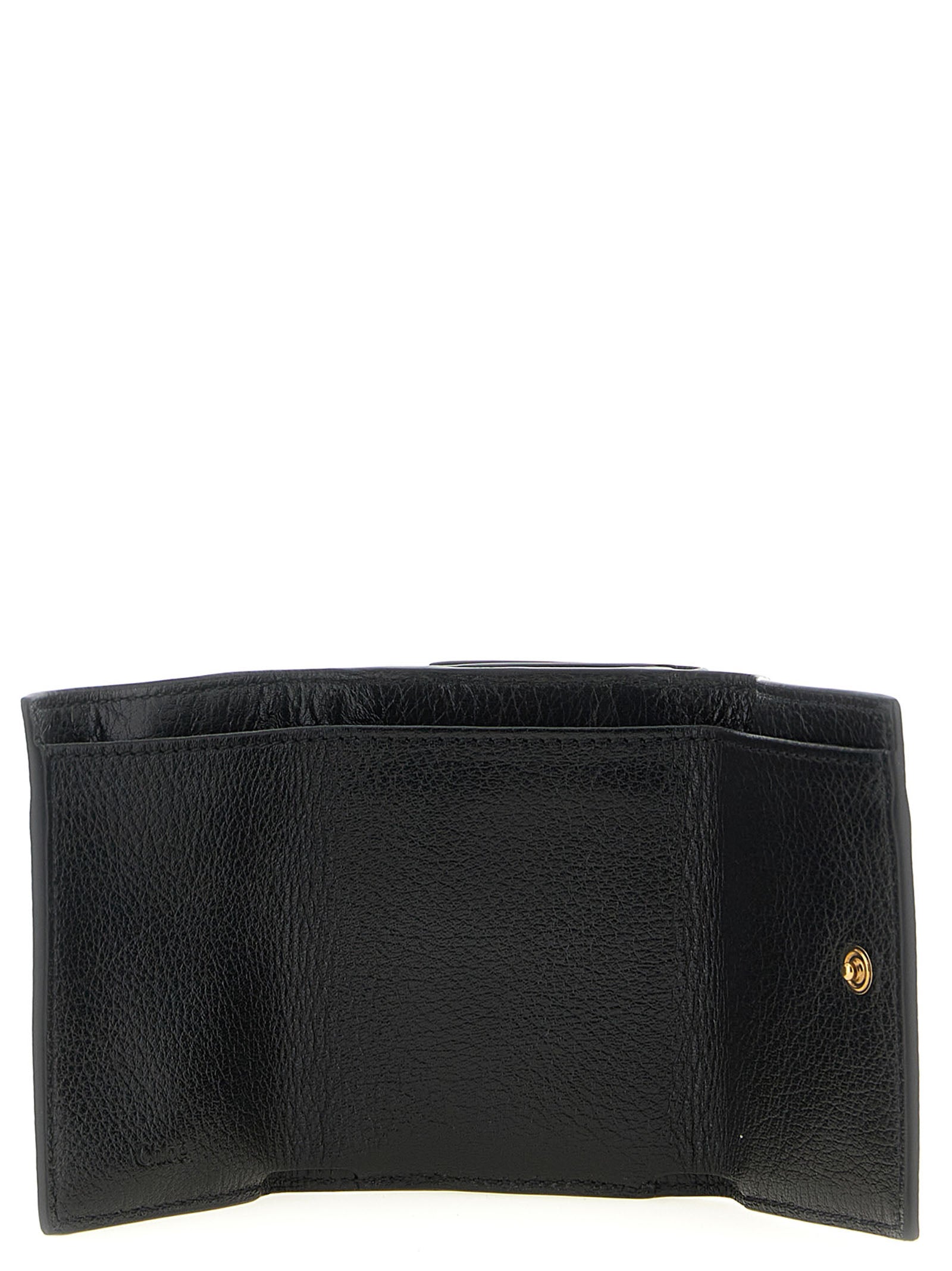 Paddington trifold mini wallet Black Buffalo Leather Wallets, Card Holders