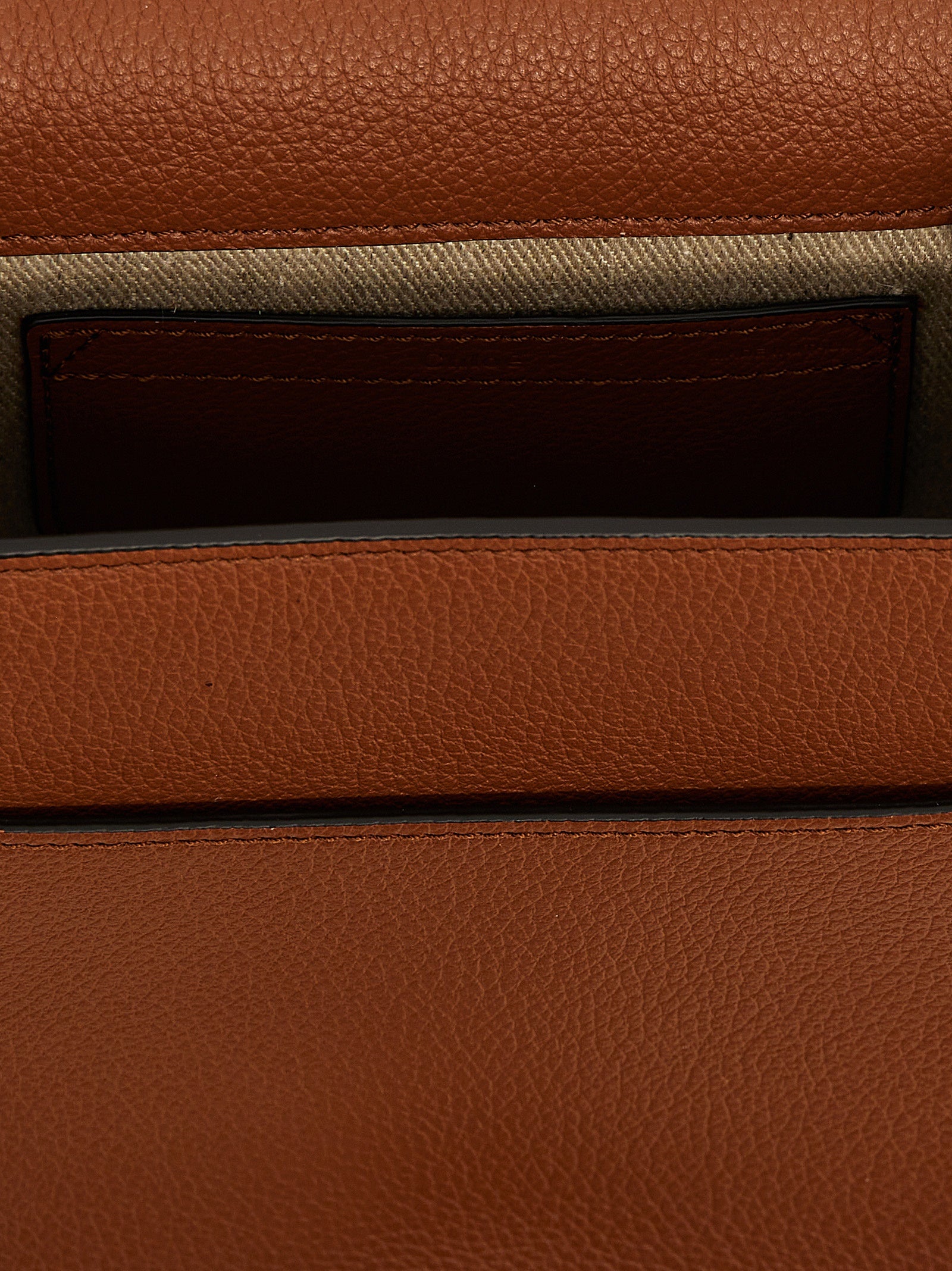 Saddle marcie small crossbody bag Brown Lamb Leather