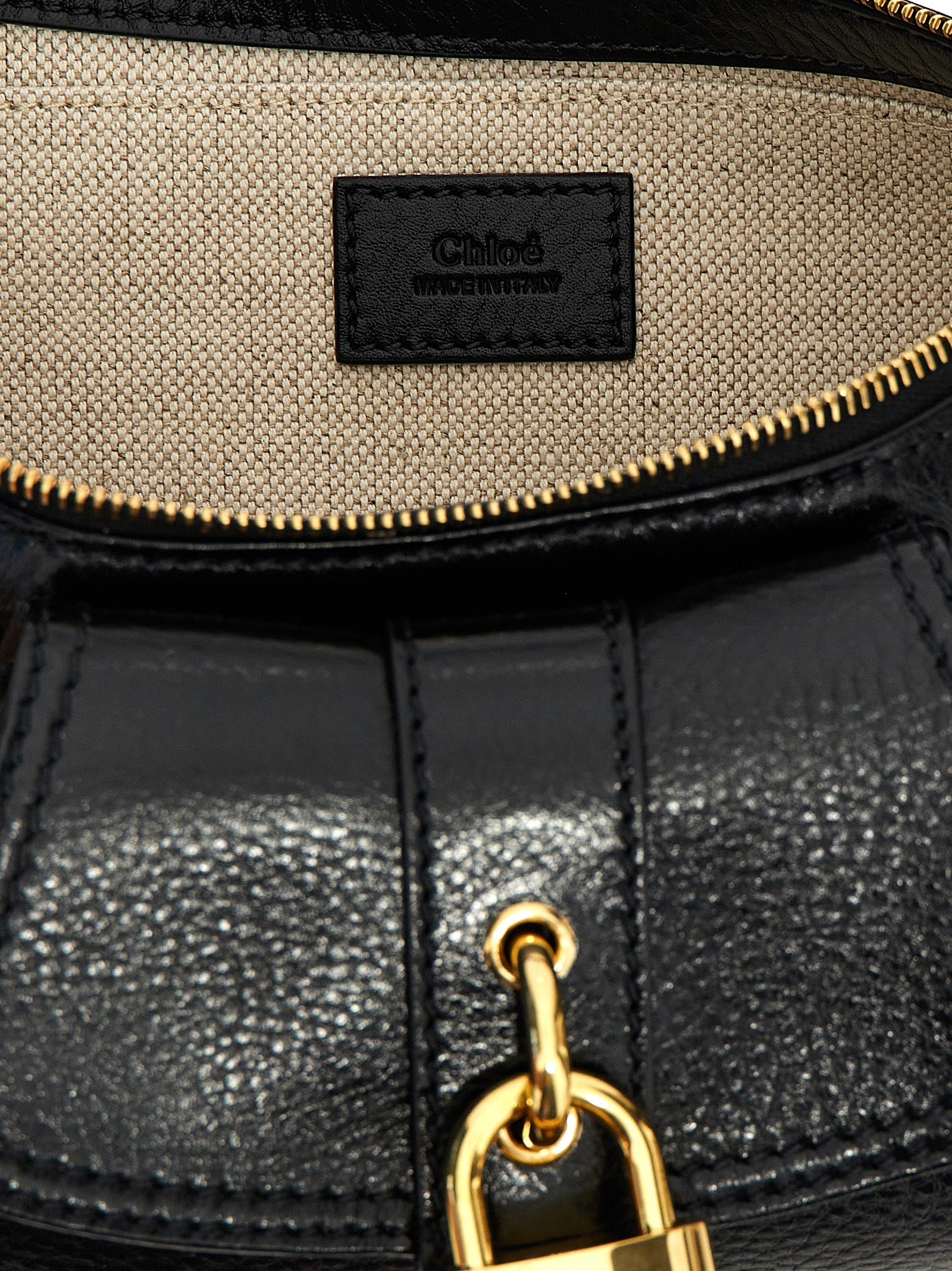 The 99 shoulder bag Black Calfskin Leather (bos Taurus)