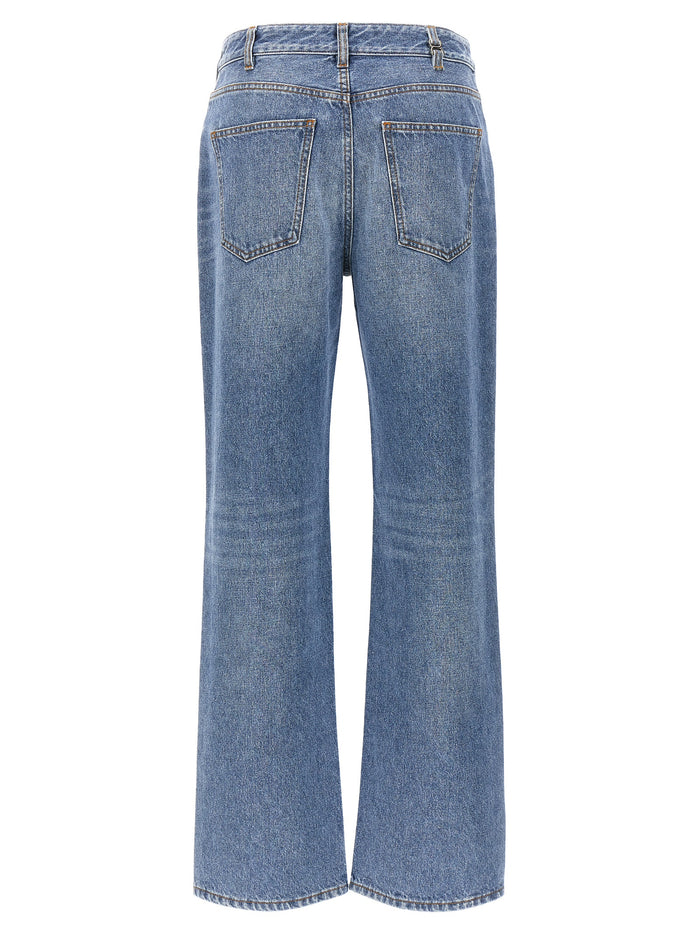 High waist jeans Light Blue Cotton