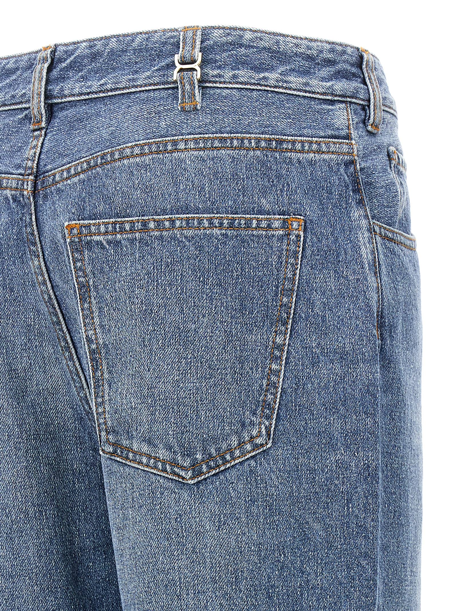 High waist jeans Light Blue Cotton