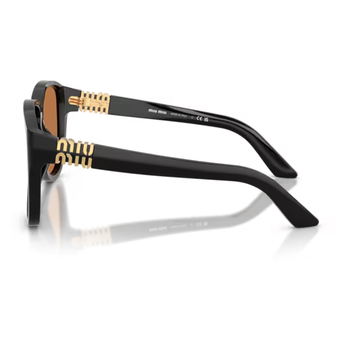 Miu 0MU A08S Ombre 16K90Q Nero Acetate Occhiali Da Sole