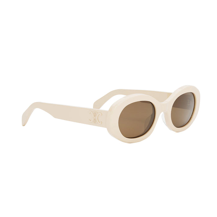 CL40194U TRIOMPHE 24e Bianco Acetate Occhiali Sole