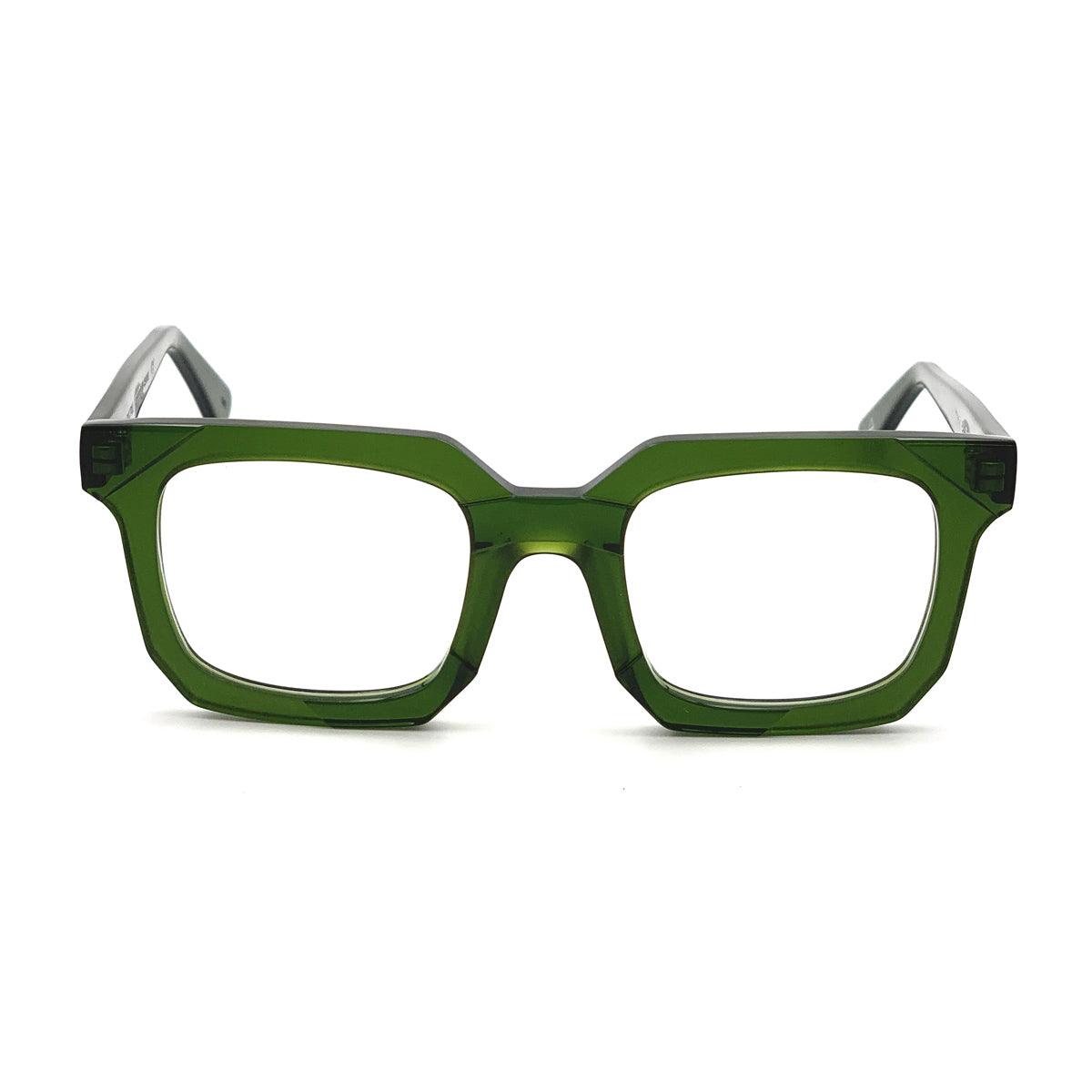 T057 438 Green Verde Celluloid Occhiali Vista