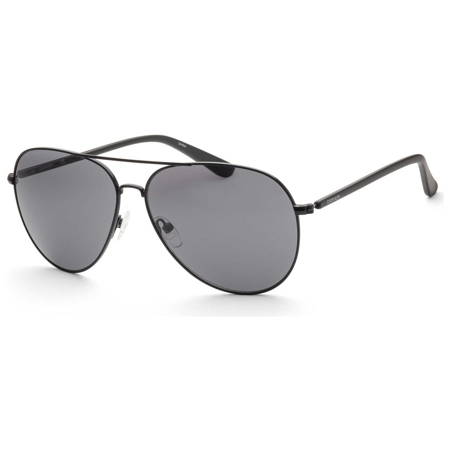 Preloved - Calvin Klein Unisex 60mm Matte Black Sunglasses Ck19314sn-001 One Color