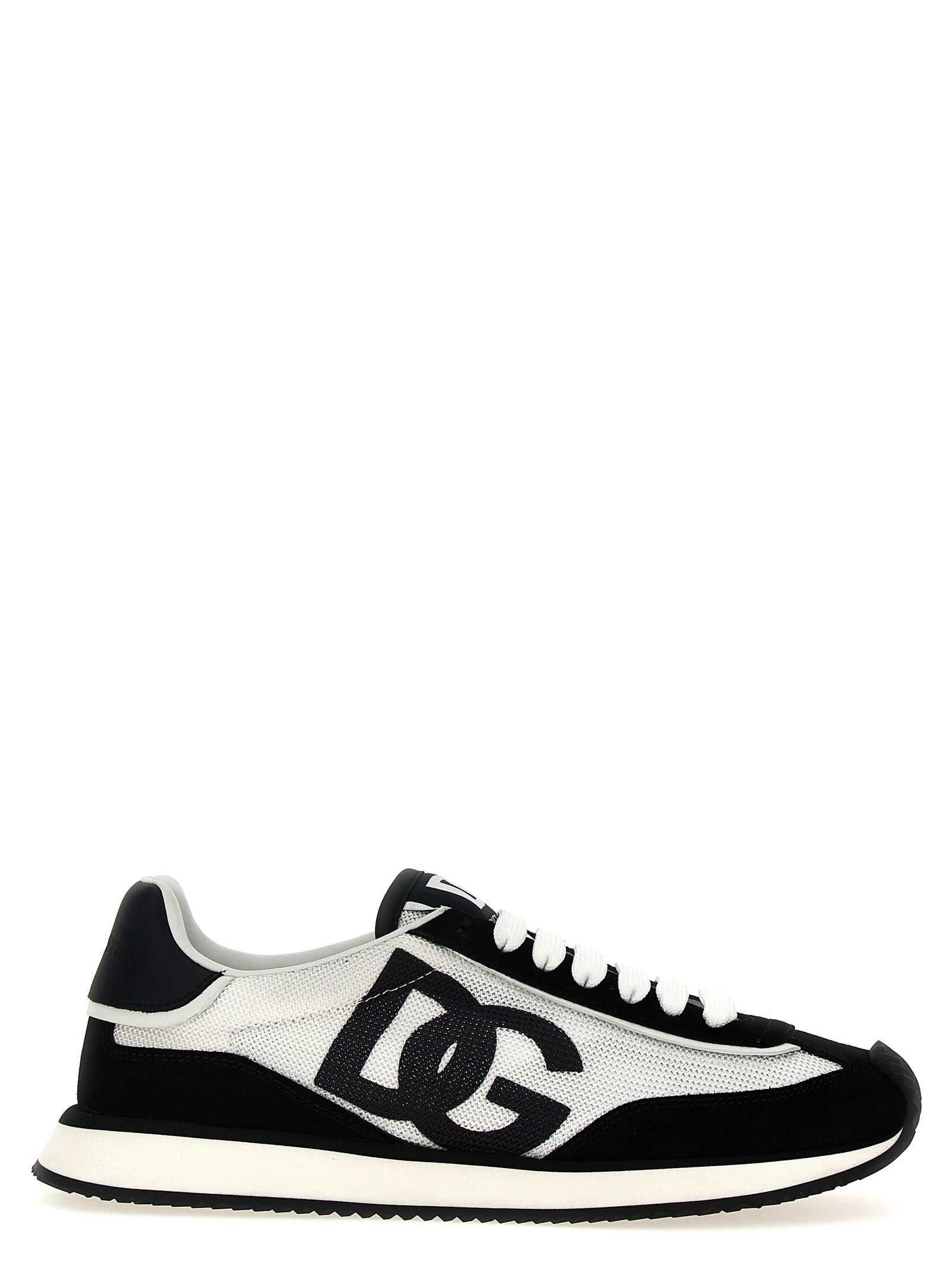 DG Cushion sneakers White/black Calf Leather Polyester