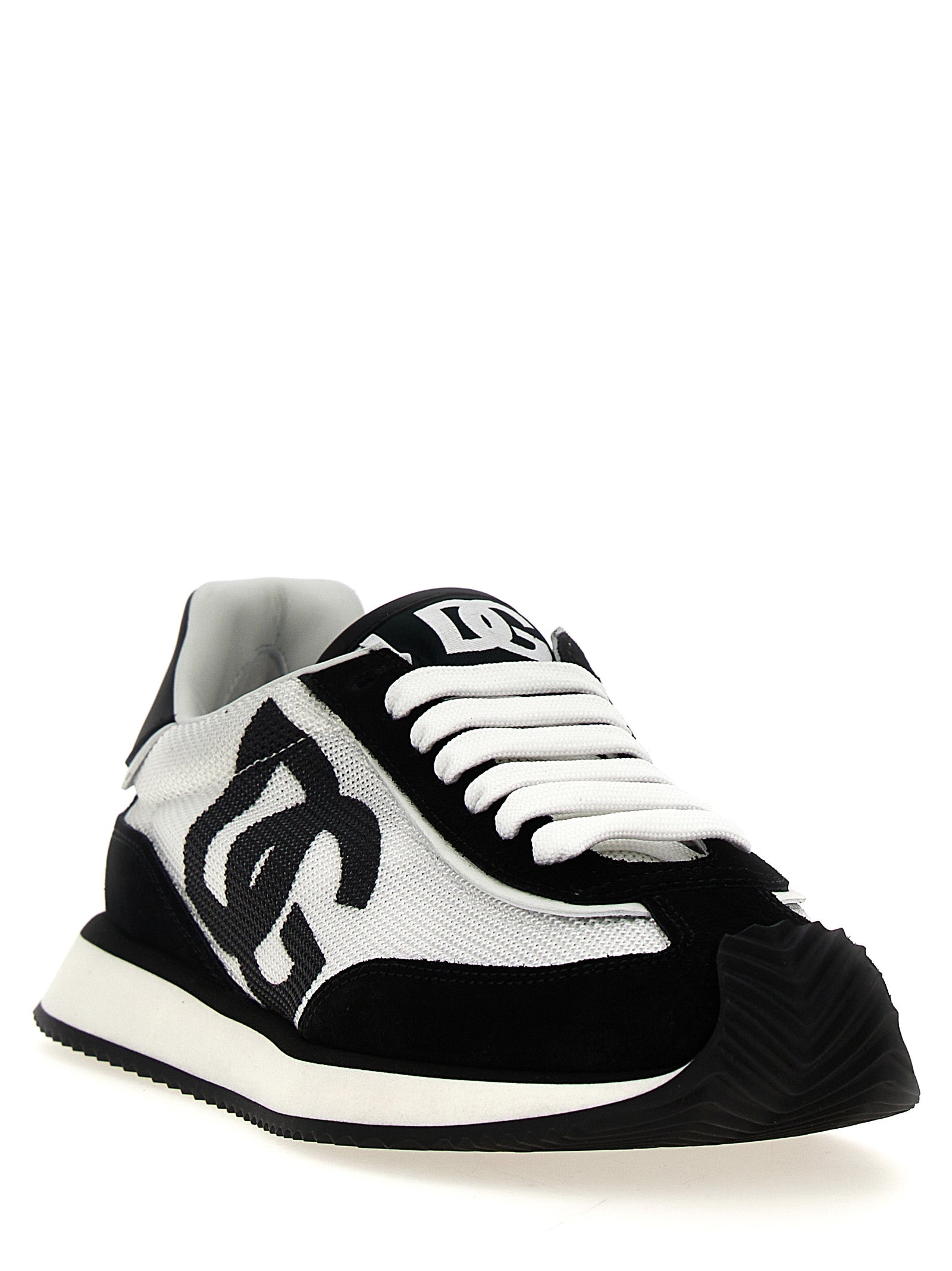DG Cushion sneakers White/black Calf Leather Polyester
