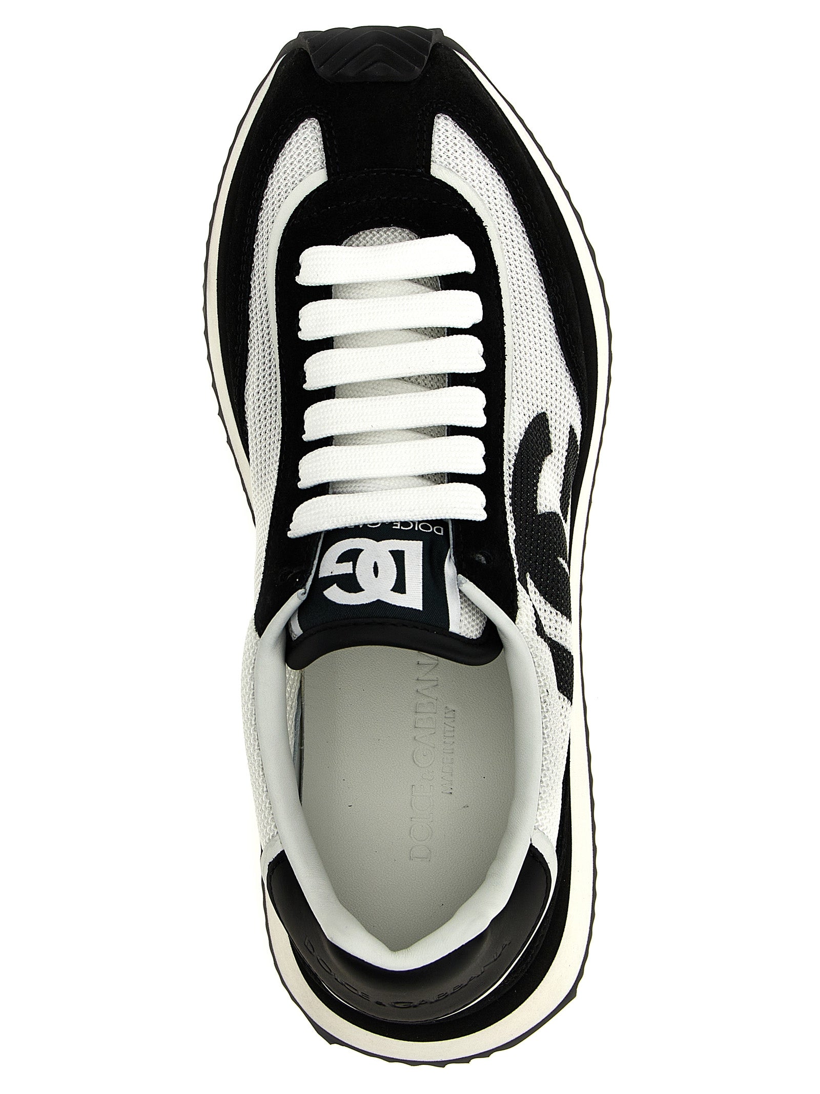 DG Cushion sneakers White/black Calf Leather Polyester