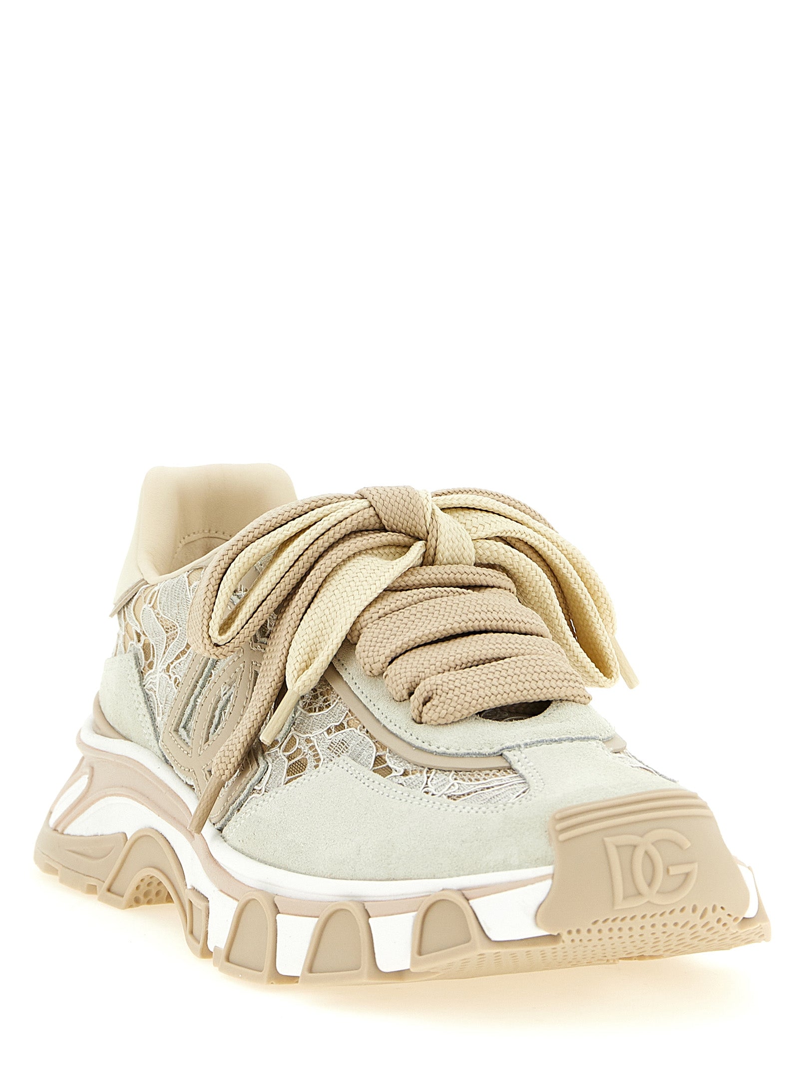 DG Country Road sneakers Beige Polyamide Lh Vi Co