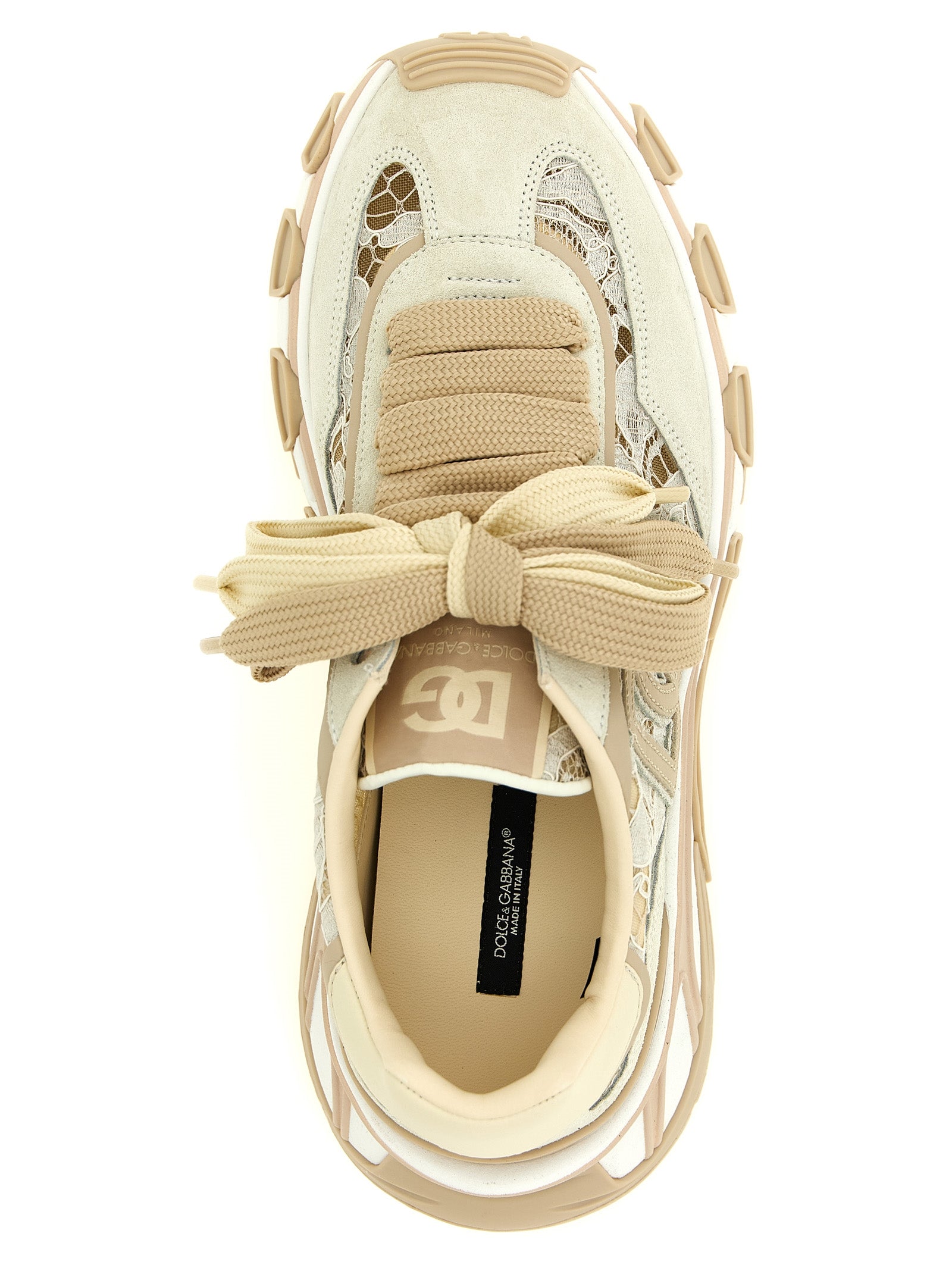 DG Country Road sneakers Beige Polyamide Lh Vi Co