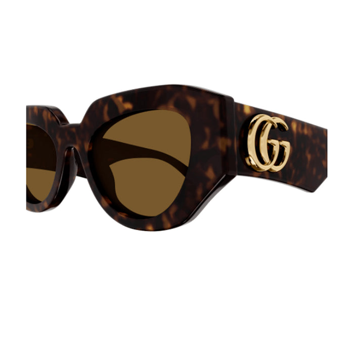GG1421S 002 Marrone Acetate Occhiali Sole