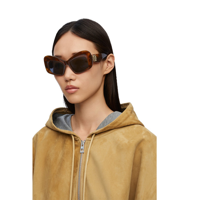 LW40128I ANAGRAM 53v Marrone Acetate Occhiali Sole
