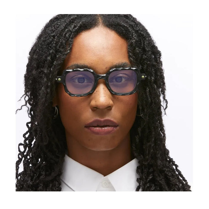 Maske P4 BMT DU Black Matte-Shine Havana Nero Acetate Occhiali Vista