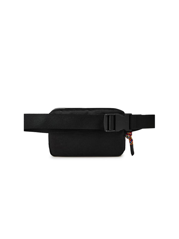 Marcelo Burlon Textile belt bag in black