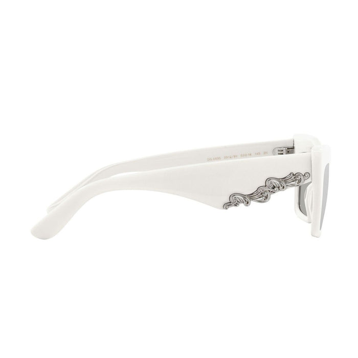 DG4435 33128V Bianco Celluloid Occhiali Sole