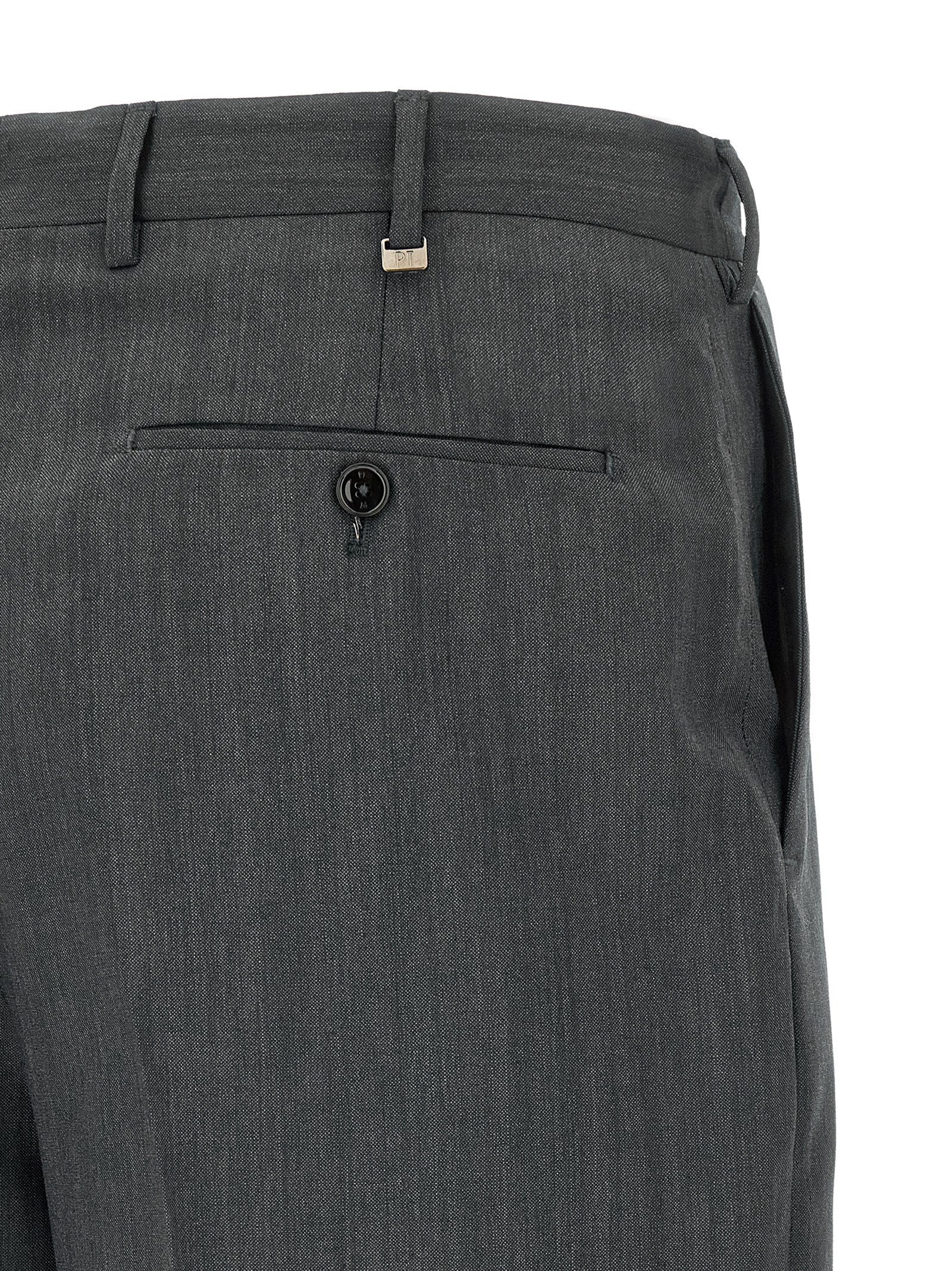 Dandy pants Gray Virgin Wool