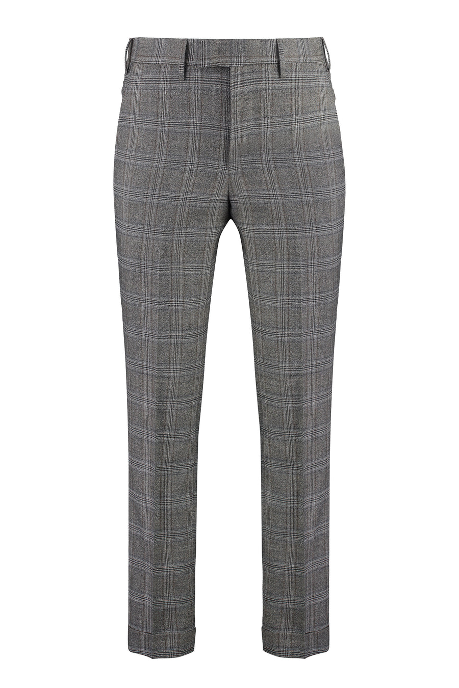 Virgin Wool Trousers Grey Chinos