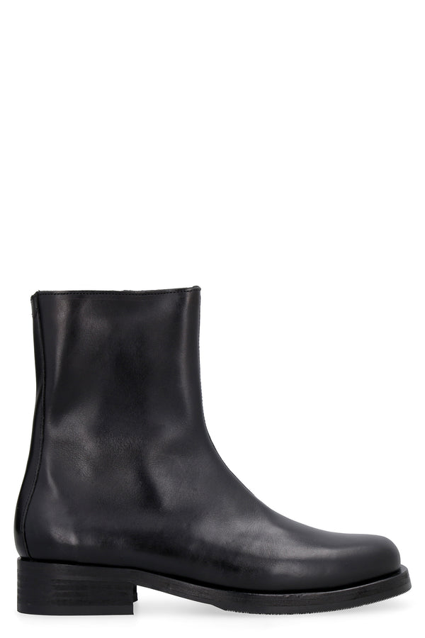 Ankle Boots Camion Leather Black Calf