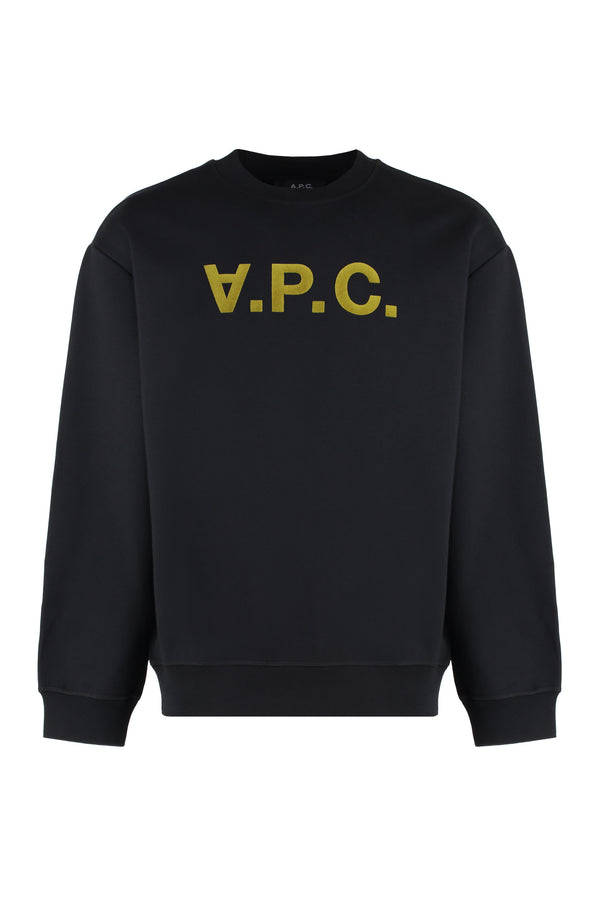 Standard Grand Vpc Oversize Sweatshirt Black Cotton Sweatshirts