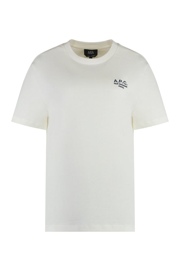 T-Shirt Rue Madame White-Dark Navy White/dark Cotton T-shirts & Jerseys
