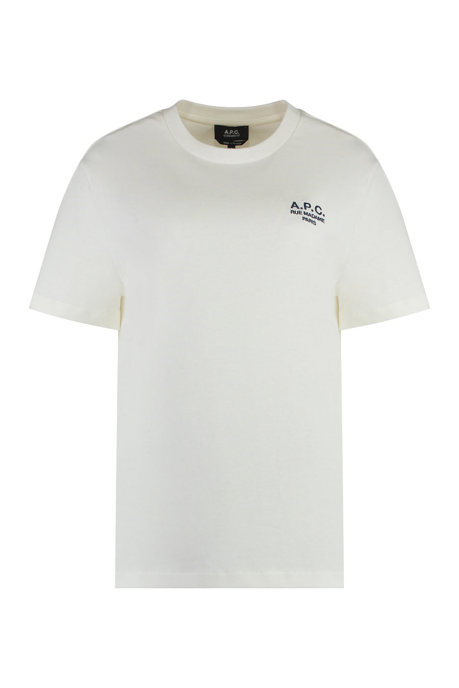 T-Shirt Rue Madame White-Dark Navy White/dark Cotton T-shirts & Jerseys