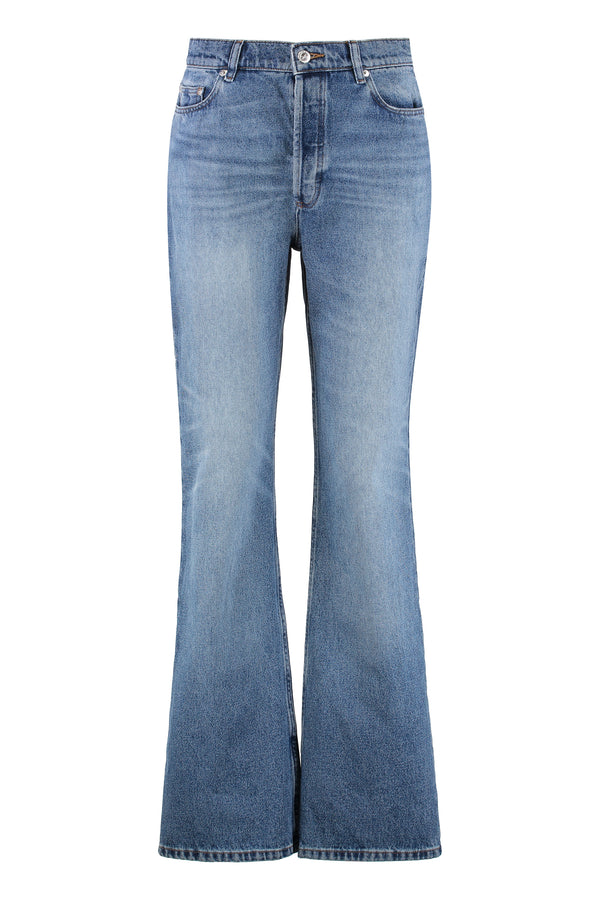 Romy High-Rise Flared Jeans Denim Cotton
