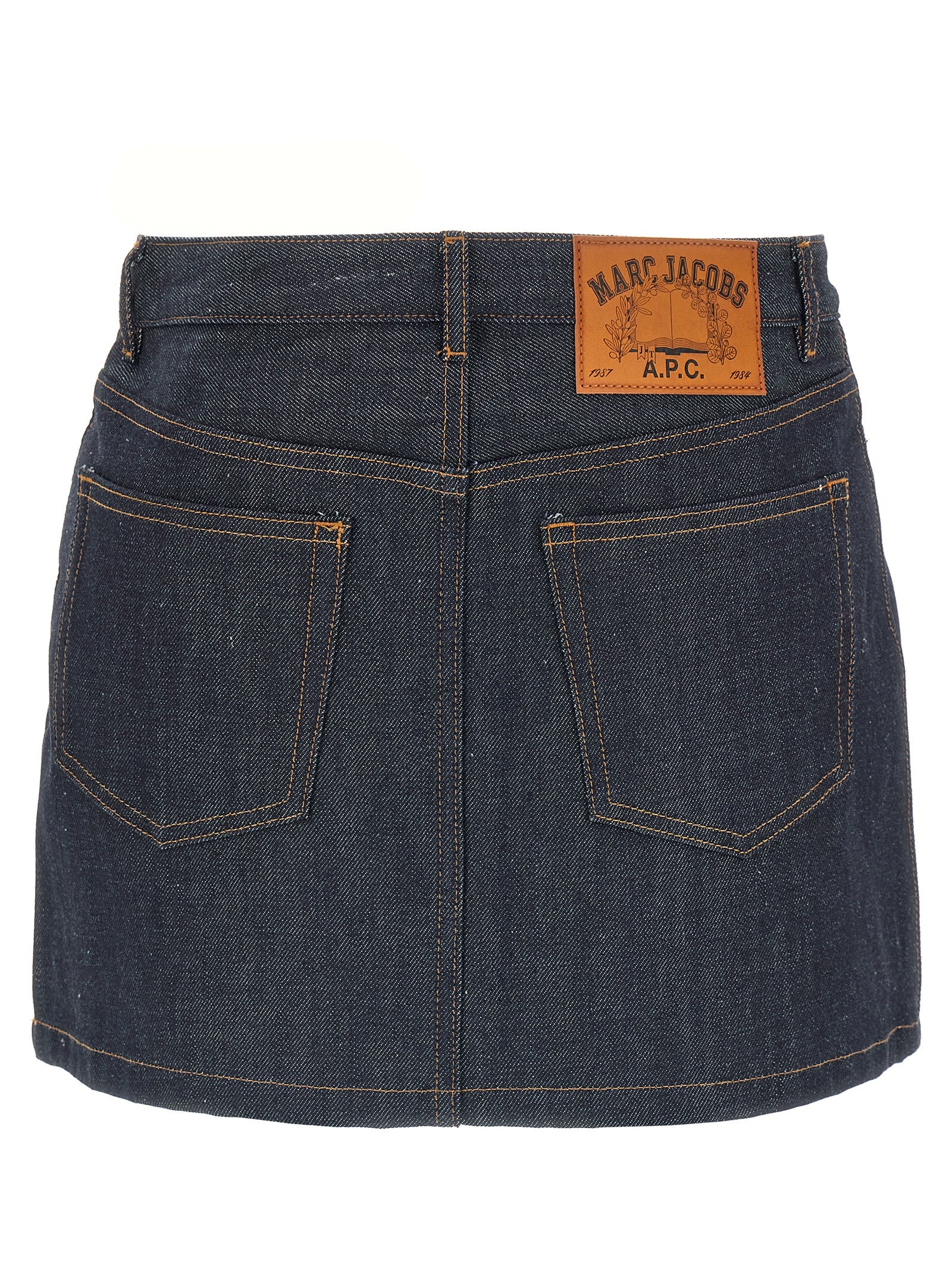 Marc A.P.C.Jacobs capsule The Skirt Blue Biological Cotton