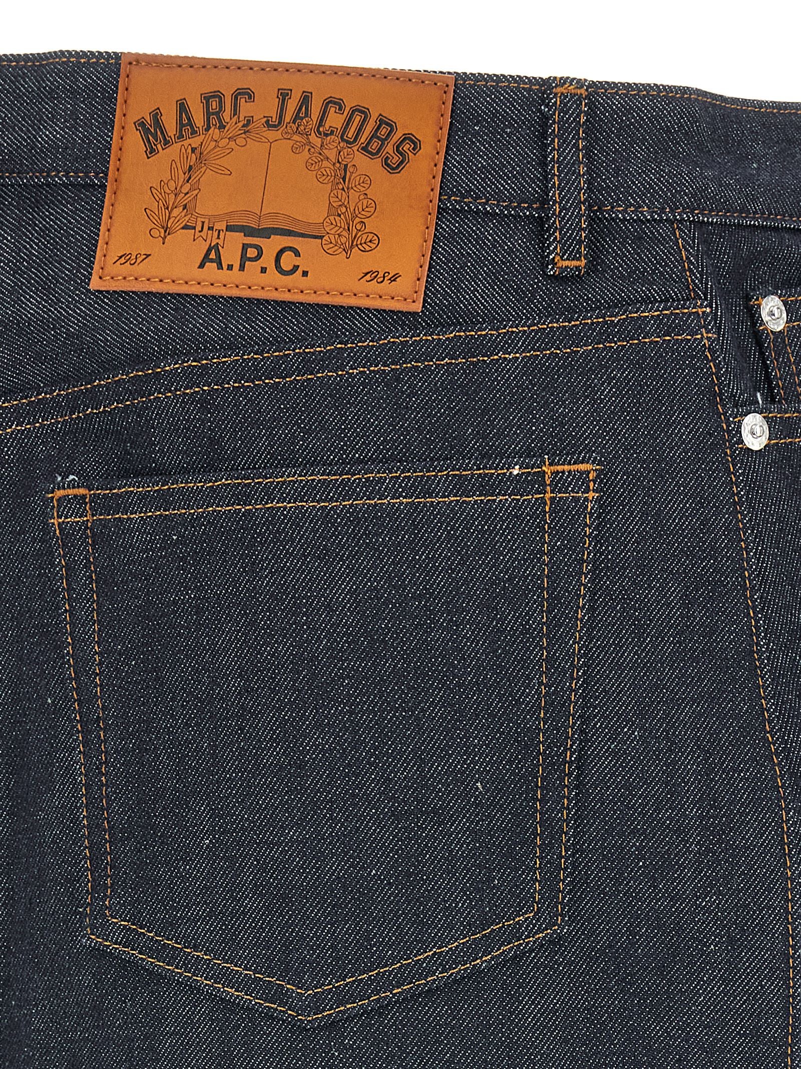 Marc A.P.C.Jacobs capsule The Skirt Blue Biological Cotton
